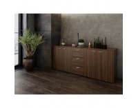 Štvordverová komoda so zásuvkami Hugos 180 - orech tabacco