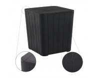 Záhradná truhlica Iblis - čierna