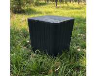 Záhradná truhlica Iblis - čierna