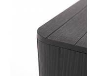 Záhradná truhlica Iblis - čierna