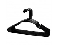 Vešiaky (10 ks) Igis - čierna