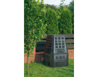 Záhradný kompostér IKEL630C 630 l - čierna