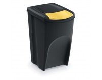 Odpadkový kôš na triedený odpad (4 ks) IKWB35S4 35 l - čierna / kombinácia farieb