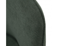 Jedálenské kreslo Ilkom - zelená / čierna