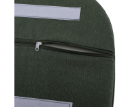 Jedálenské kreslo Ilkom - zelená / čierna