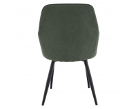 Jedálenské kreslo Ilkom - zelená / čierna