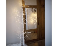 Svietiaci strom (3 ks) Ingeborga - biela