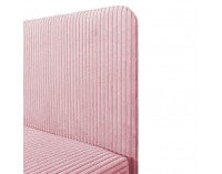 Čalúnená jednolôžková posteľ (váľanda) Isib 120 - ružová
