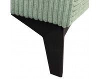 Čalúnená jednolôžková posteľ (váľanda) Isib 90 - zelená