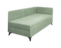 Čalúnená jednolôžková posteľ (váľanda) Isib 90 - zelená