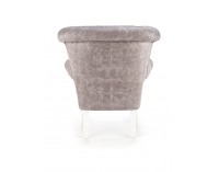 Kreslo Italo - sivá / biela