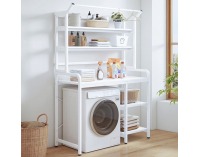 Regál na práčku Jabir - biela