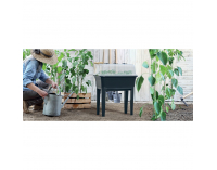 Plastové parenisko na nožičkách Jakon 74,6 cm - antracit