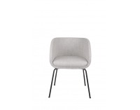 Konferenčné kreslo Janal 4L - sivá / čierna