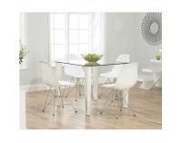Jedálenská stolička Anisa 2 New - biela