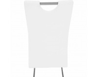 Jedálenská stolička Dekoma - biela