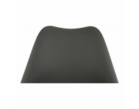 Jedálenská stolička Kemal New - tmavosivá / buk