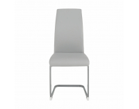 Jedálenská stolička Nobata - svetlosivá / sivá