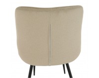 Jedálenská stolička Sarin - béžová / čierna