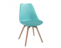 Jedálenská stolička Semer New - mentolová / buk
