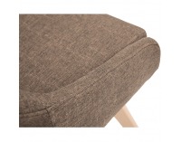 Jedálenská stolička Teza - hnedá / buk