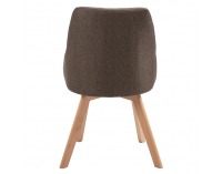 Jedálenská stolička Teza - hnedá / buk