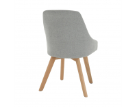 Jedálenská stolička Teza - sivá / buk