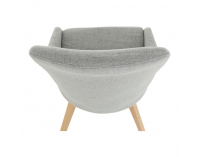 Jedálenská stolička Teza - sivá / buk