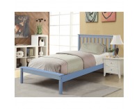 Jednolôžková posteľ s roštom Mange 90x200 cm - sivá