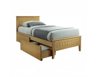 Jednolôžková posteľ s roštom Midea 90x200 cm - dub