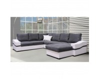 Jednosedačka Oregon 04 - sivá / biela