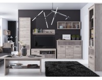 Polica Jesi 120 R - gaštan nairobi