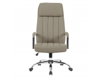 Kancelárske kreslo Jody - béžová / chróm