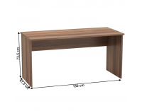 Písací stôl Johan 2 New 01 - slivka