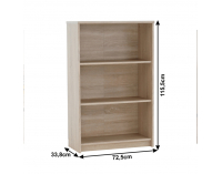 Regál Johan 2 New 03 - dub sonoma