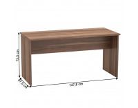 Písací stôl Johan 2 New 08 JH112 - slivka