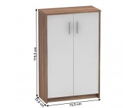 Kancelárska zostava Johan 2 New - slivka / biela