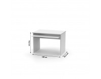 Kancelárska zostava Johan New - biela