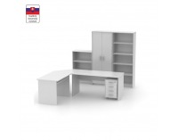 Kancelárska zostava Johan New - biela