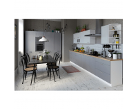 Dolná kuchynská skrinka Julia Typ 60 - tmavosivá / biela