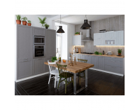 Dolná kuchynská skrinka Julia Typ 60 - tmavosivá / biela