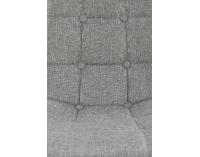 Jedálenská stolička K316 - sivá / dub medový