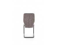 Jedálenská stolička K339 - sivá / čierna