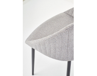 Jedálenská stolička K357 - sivá / čierna