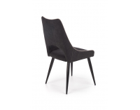 Jedálenská stolička K369 - tmavosivá / čierna