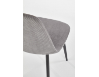 Jedálenská stolička K387 - sivá / čierna