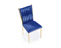 Jedálenská stolička K436 - granátová / zlatá
