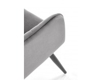 Jedálenské kreslo K464 - sivá / čierna