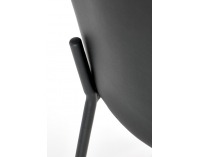 Jedálenská stolička K471 - sivá / čierna