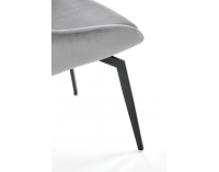 Jedálenská stolička K479 - sivá / čierna